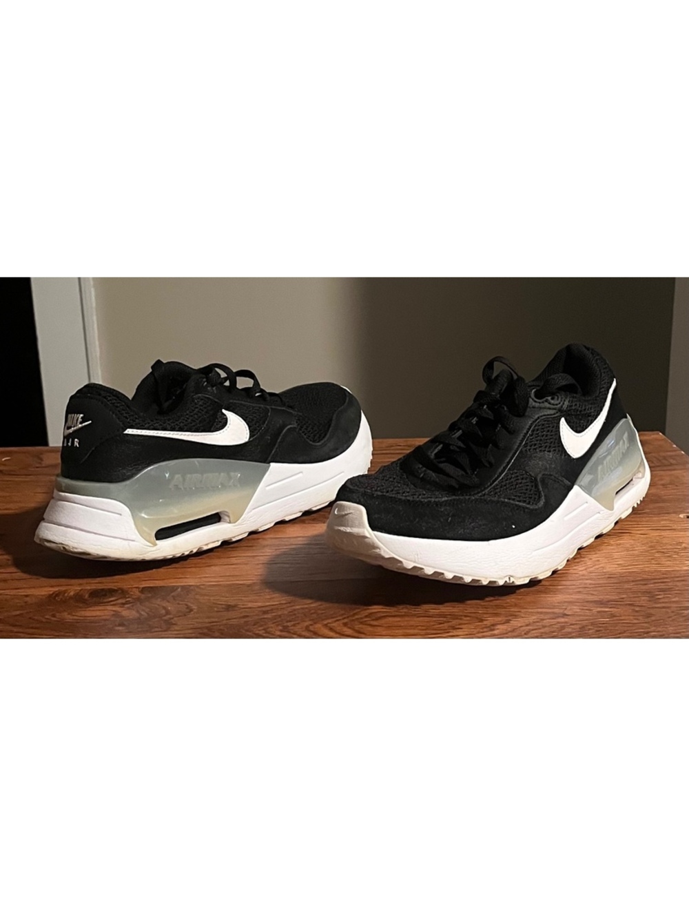 Nike Air Max Systm Black Wolf Grey Size 9